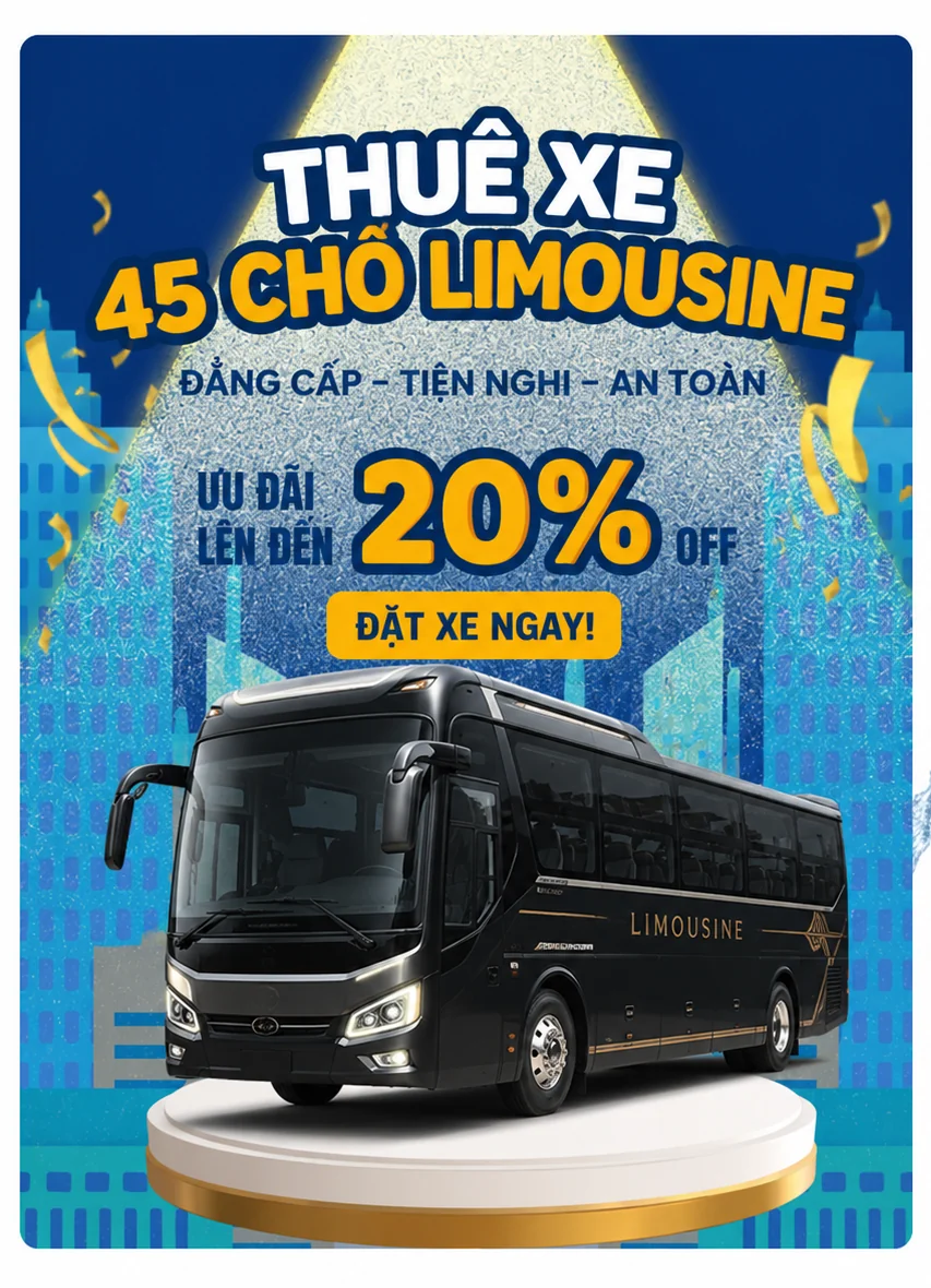 THUÊ XE DỊCH VỤ TP. HỒ CHÍ MINH